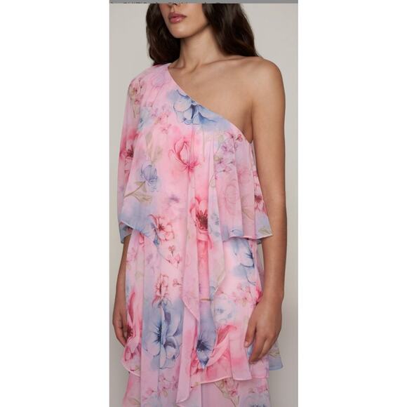 Guizio Cotton Candy Ambrosia Ayla Midi Dress sz Medium NWT - Picture 4 of 15